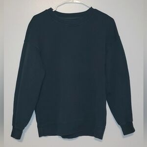 Lululemon Athletica Athleisure Dark Teal Sweatshirt Size Medium